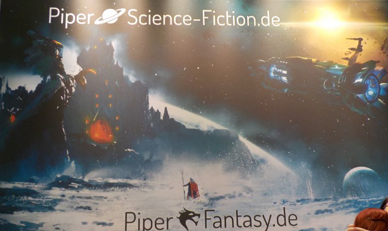 großer Piper Fantasy- und Science Fiction-Plakat