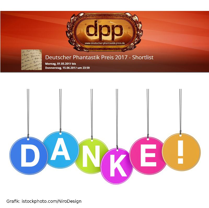 Banner des DPP und darunter der Schriftzug Danke
