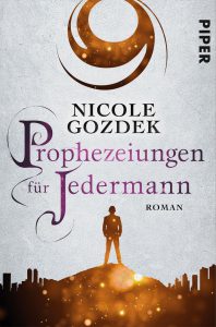 Buchcover zum Fantasyroman "Prophezeiungen für Jedermann"